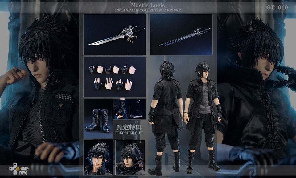 GAMETOYS FF15 ノクティス1/6 GT-010、A、Bセット Ready! New GAMETOYS GT-010 1/6 FF15 Noctis Lucis 12