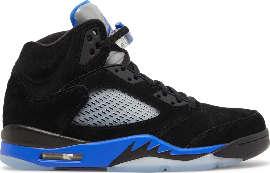 

Nike Air Jordan 5 Retro Racer Синие черные кроссовки Обувь CT4838-004 Мужские 14, Черный, Air Jordan 5