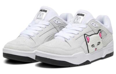 Pre-owned Puma Slipstream X Ripndip Low Lord Nermal - White - 393538-01