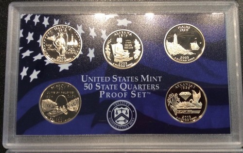 2003 U.S. Mint Proof Set-10 Coins