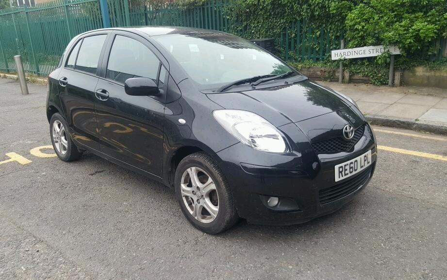 Toyota Yaris, Black Colour, 2010 year, black 5 door petrol Quick SALE ...