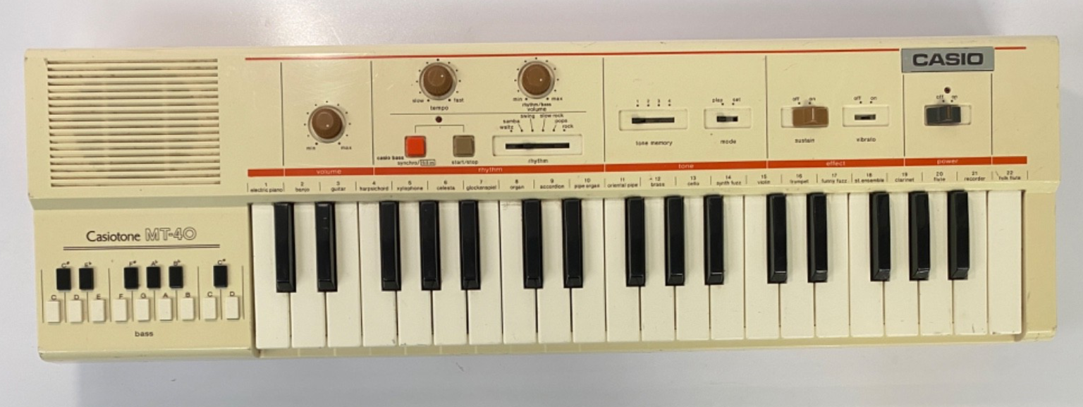 Casiotone MT-40 キーボード ※ジャンク扱い Casiotone MT-40 Casio