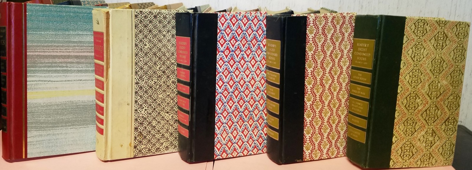 Reader's Digest Condensed Hardcover Books ('60-'78) Lot of 21 - Beautiful Decor
