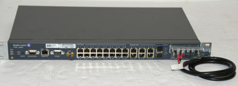 Alcatel Lucent 7705 Sar-f 3he02777aaah01 Service Aggregation Router.