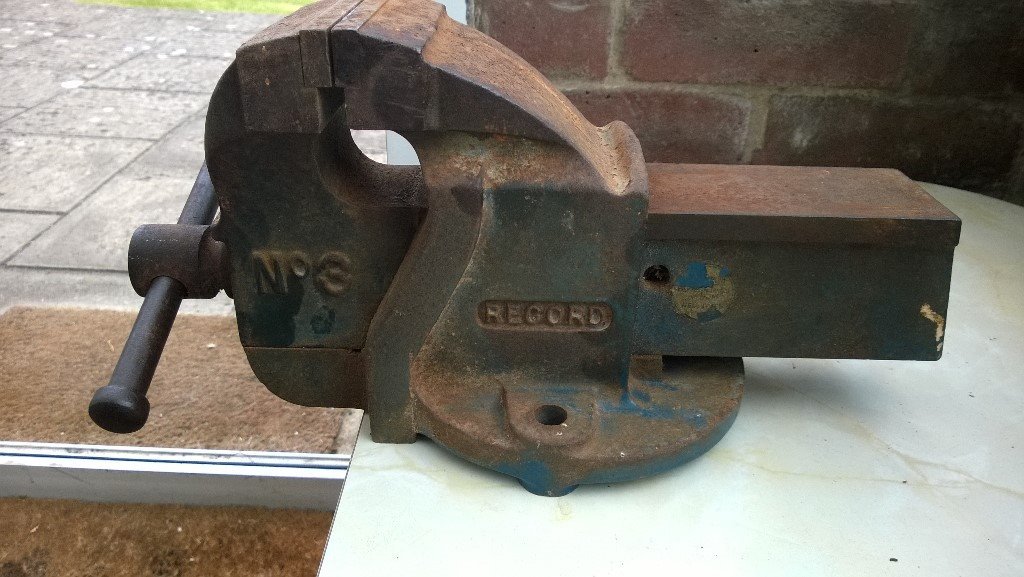 Vintage Record No3 Engineering Vice 4" jaws | in Old 