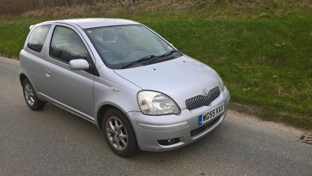 2005 Toyota Yaris Silver Collection 1.3ltr. WG55 KAX in