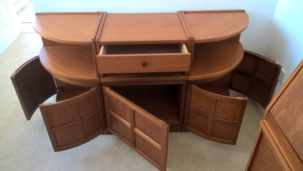 Classic Teak furniture by Nathan Parker Knoll in St Austell, Cornwall