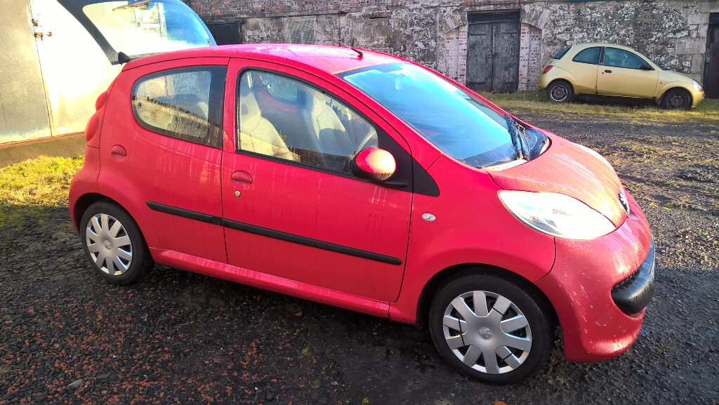 Peugeot 107 разболтовка