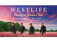 Westlife tickets x 2 Motorpoint Notts Arena, Friday 9th Dec 2022.