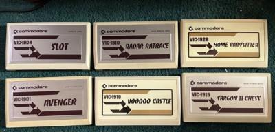 COMMODORE VIC-20 CARTRIDGES MAKE YOUR OWN BUNDLE!!!
