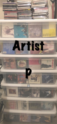 Alphabetized CDs - Flat $5.00  Shipped - Letter P