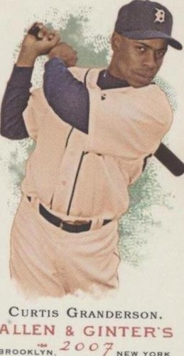 2007 Topps Allen & Ginter's - Curtis Granderson #257