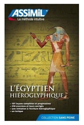 ASSIMIL L'Égyptien Hiéroglyphique Best Language book livre neuf french NEW