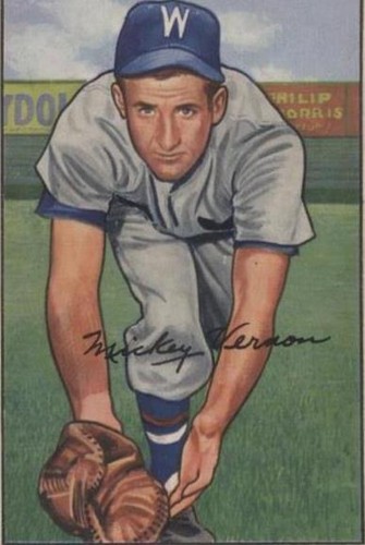 1952 Bowman - Mickey Vernon #87