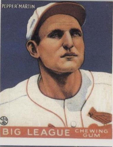 1983 Renata Galasso 1933 Goudey Reprints - Pepper Martin #62