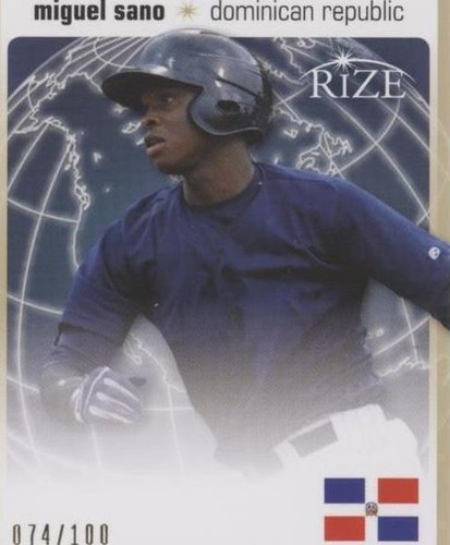 2012 Leaf Rize Draft - Miguel Sanó #WC-19