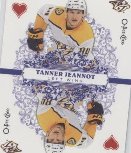 2022-23 O-Pee-Chee - Tanner Jeannot #2-HEARTS