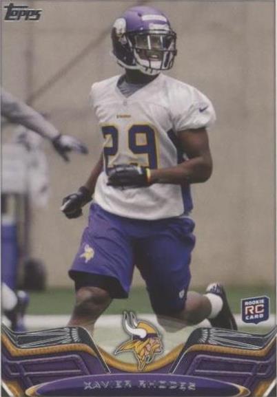 2013 Topps Mini Xavier Rhodes #102