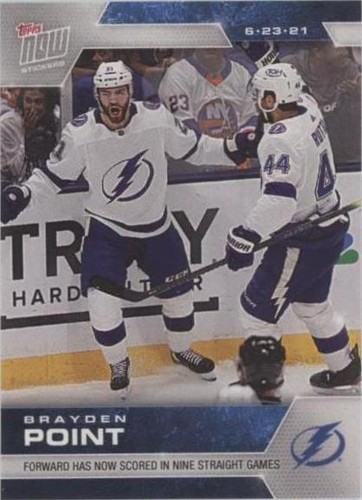 2020-21 Topps Now NHL Stickers - Brayden Point #208