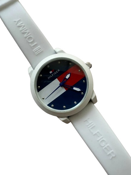 Tommy watch men elegant expensive rubber classy gift women casual