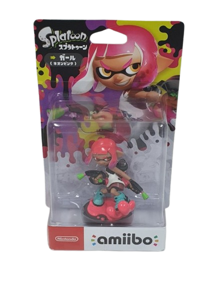 任天堂 - amiibo ガール【ネオンピンク】２個 Amazon.com: Nintendo amiibo - Inkling Girl (Neon Pink