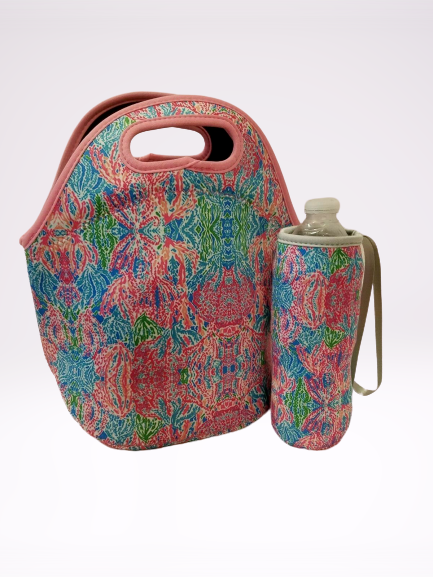 & Matching Water Bottle- Coral Pink~new~christmas Gift