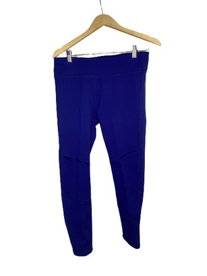 Fabletics Leggings Womens Large Blue Powerhold Activewear New Athletic