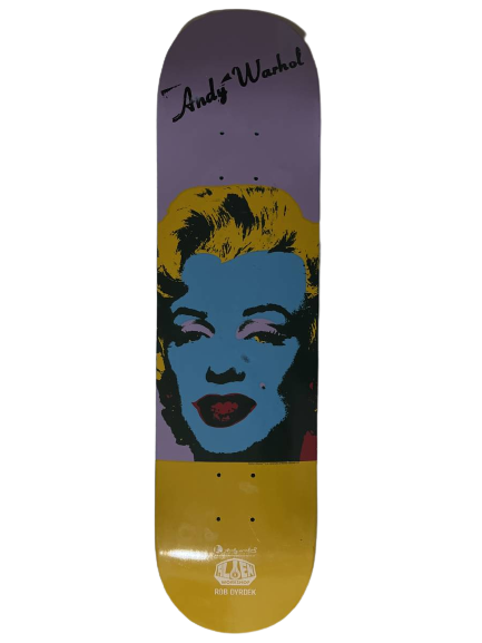スケートボード Alien Workshop - ALIEN WORKSHOP ANDY WARHOL SKATE DECKS Alien Workshop Andy Warhol Chaos Black/White 8.0