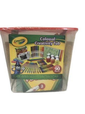 Crayola Colossal 90 Piece Creativity Tub