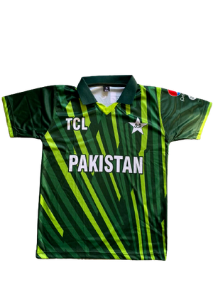 Brand New T20 Pakistan Cricket T Shirt Jersey Max and Paddy Style