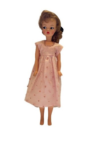 Vintage ♦Tammy♦1960年代★日本製 Vintage 1960s Tammy Doll Clone Dress Pink Swiss Dot Tulle | eBay