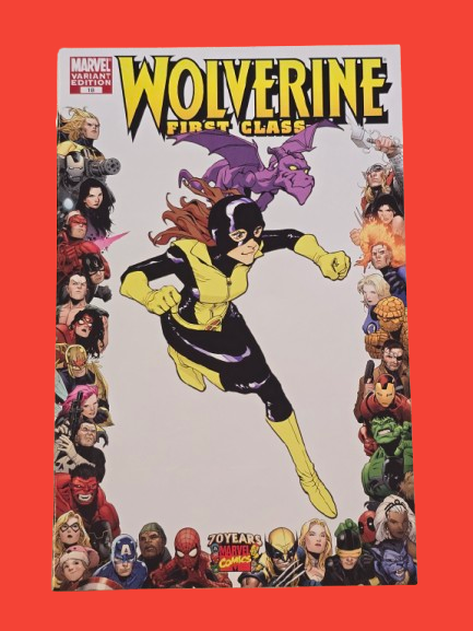 Wolverine: First Class #18 2009 70th Anniversary Variant Takeshi Miyazawa