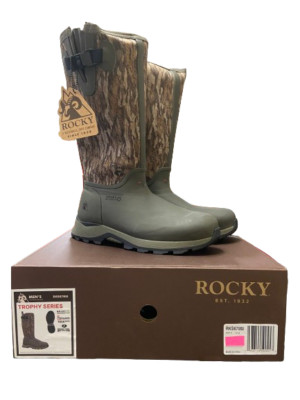 Rocky Trophy Series 14'' Waterproof 1000 Grams Rubber Hunting Boots RKS679SI