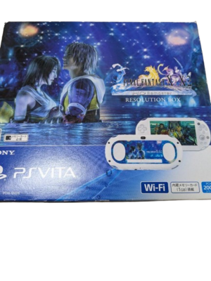 PS Vita FF X-X2 HD Remaster RESOLUTION BOX Wi-Fi Limited Edition + 