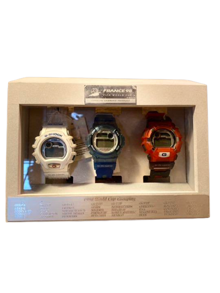 G-SHOCK FRANCE98 FIFA WORLD CUP モデル G-Shock France World Cup 98th Commemorative Model 3-Piece