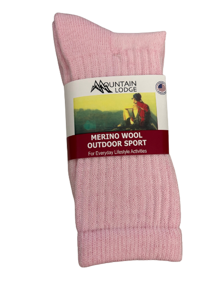 Mountain Lodge Merino Wool Outdoor Sport Socks