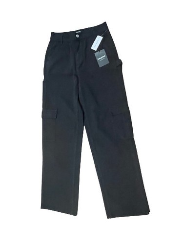 Playboy By PacSun Onyx Black High Rise Cargo Pants