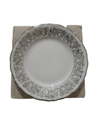 Towne China Tuxedo Pattern Bread & Butter Plates 6in
