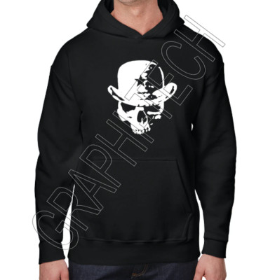 PANTEON ROCOCO LA DOSIS PERFECTA SUDADERA NEGRA / BLACK HOODIE ROCK SKA MEXICO