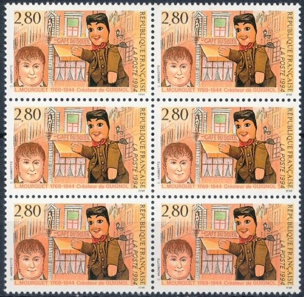 6 Timbres Neufs Y&T NÂ° 2861 - En Bloc [Ref.6345]