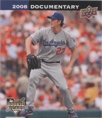 2008 Upper Deck Documentary - Clayton Kershaw #3135