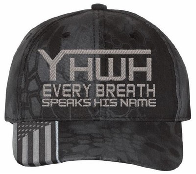 YHWH Jesus God Embroidered Hat with FREE 4