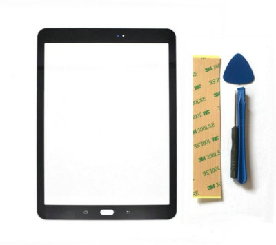 For Samsung Galaxy Tab S3 SM-T820 T825 Front Screen Glass Lens Replacement   
