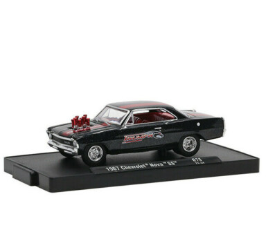 GR Wayne Bergeron Classic 特注モデル M54 11228 78 M2 MACHINES AUTO DRIVERS 1967 Chevrolet Nova SS