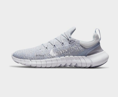 Nike Free Run 5.0 Women s Running Shoes Pure Platinum White Silver