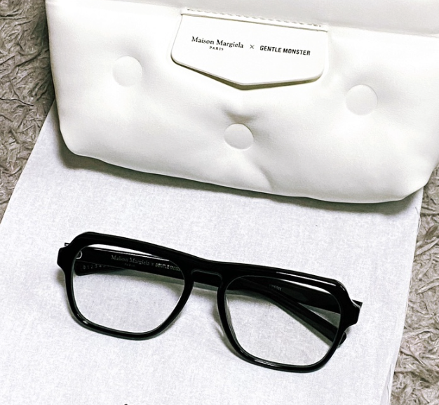 Pre-owned Maison Margiela Gentle Monster X  Mm011 Clear Black Mm011-01 In Muticolor