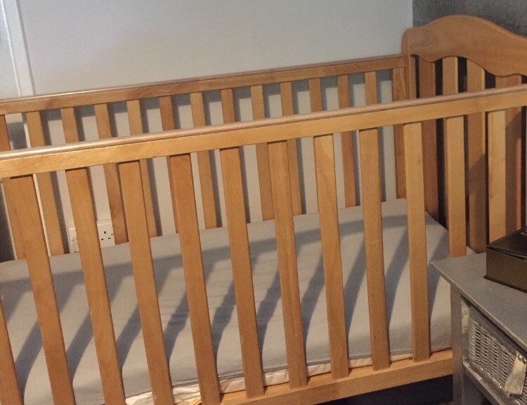 Mamas & Papas solid pine cot bed in Chislehurst, London Gumtree