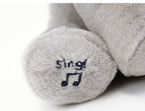 Peek-a-Boo Animated Talking Singing Flappy The Elephant Plushie Stuffed Animal