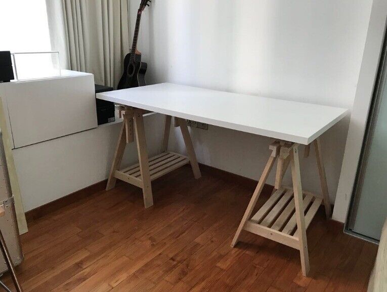 Ikea Linnmon Finnvard Trestle Table In Leith Edinburgh