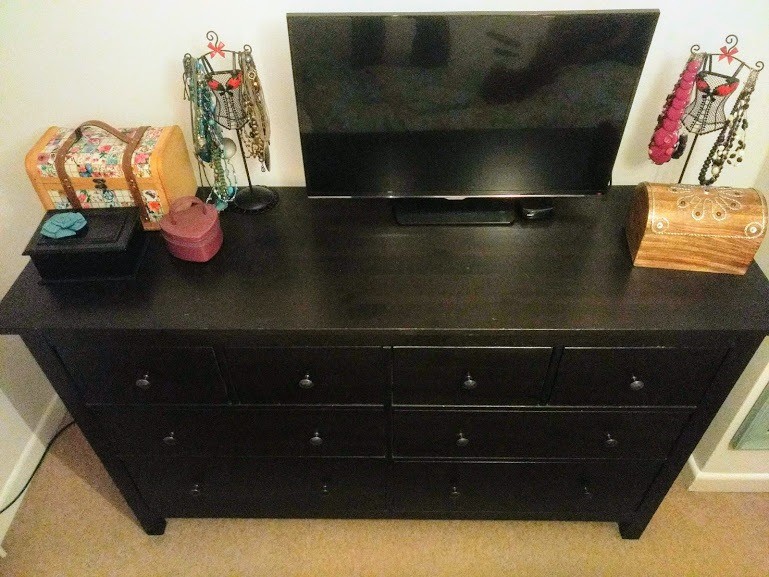 Ikea Hemnes Black Brown Chest Of 8 Drawers Must Sell In The